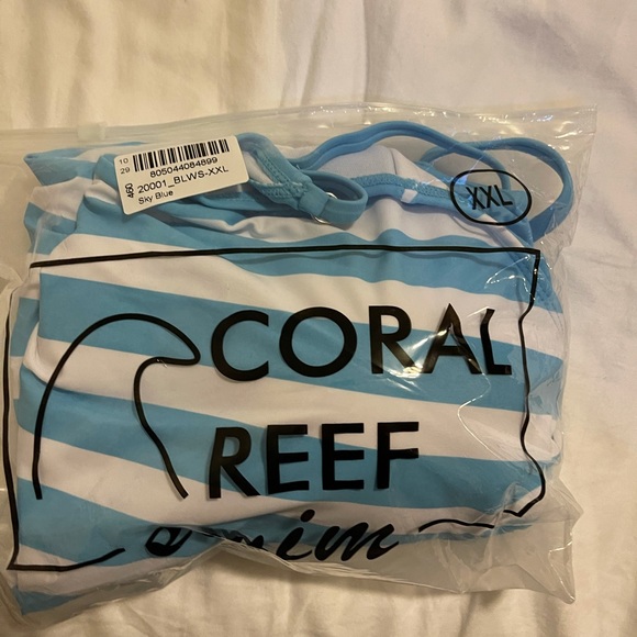 Fun New Swimsuit | Blue & White Stripes 💧 - Picture 5 of 5